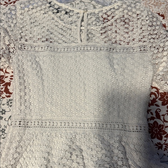 Lulu’s white long sleeve dress - Picture 7 of 8